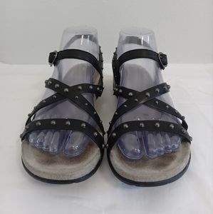 Dansko brigitte studded strappy sandal clearance